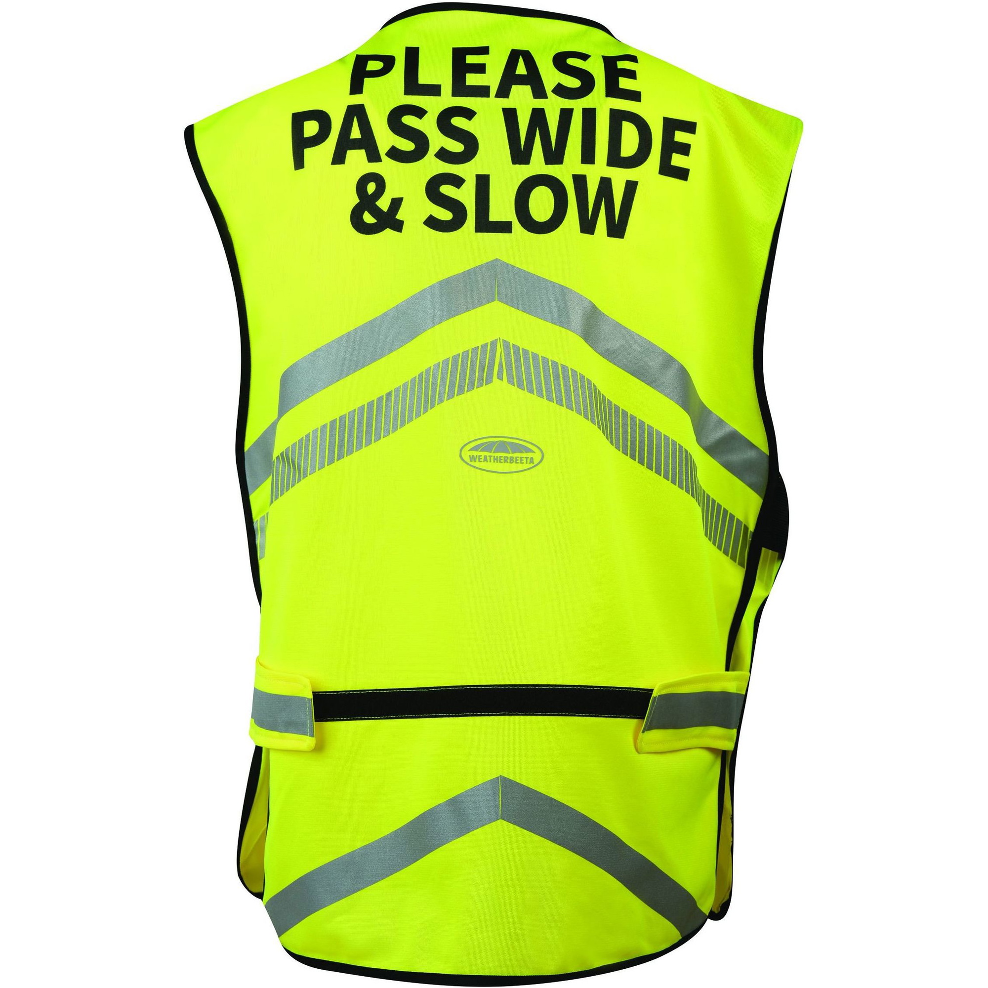 WeatherBeeta Childrens Reflective Waistcoat 1005269 - Hi Vis Yellow